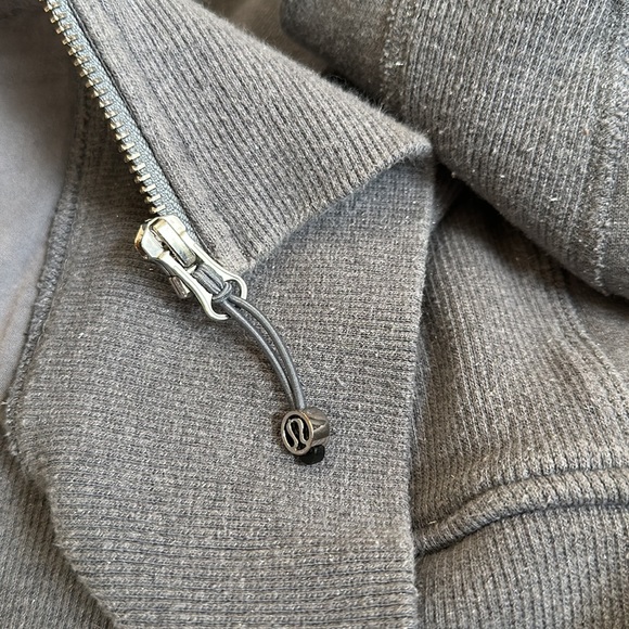 Lululemon Cuddle Up Jacket Heathered Blurred Grey / Blurred Grey - Glitter! - Picture 9 of 10